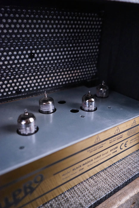 Supro Black Magick head with two matching 1x12 Black Magick cabinets Guitar Amplifiers, (Used) - Fair Deal Music