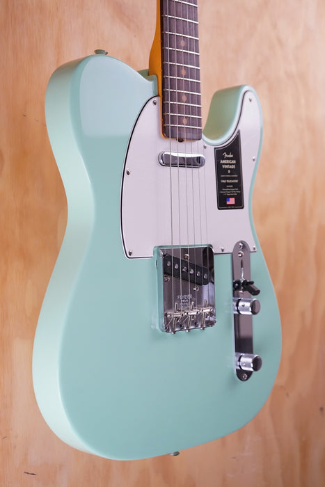 Fender American Vintage II '63 Telecaster RW, Surf Green, Open Box - Fair Deal Music