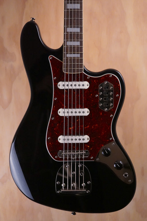 Squier Classic Vibe Bass VI Black Bass Guitar, (Used) - Fair Deal Music