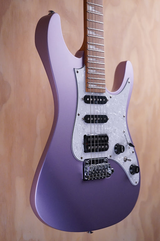 Ibanez Signature MAR10-LMM Mario Camarena Lavender Metallic Matte Electric Guitar Ex Display - Fair Deal Music