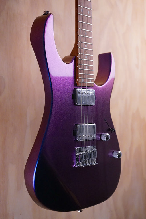 Ibanez GRG121SP Gio RG Electric Guitar, Blue Metal Chameleon, Ex Display - Fair Deal Music
