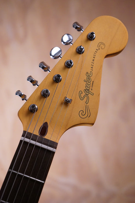 Squier J Mascis Jazzmaster in Vintage White, (Used) - Fair Deal Music