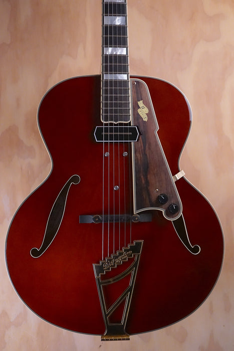 D’Angelico Excel Style B Throwback in Viola Hollowbody Guitar, (Used) - Fair Deal Music