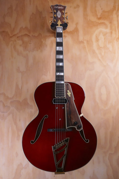 D’Angelico Excel Style B Throwback in Viola Hollowbody Guitar, (Used) - Fair Deal Music