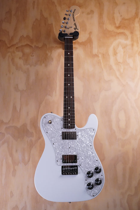 Fender Chris Shiflett Telecaster Deluxe in Arctic White, (Used) - Fair Deal Music
