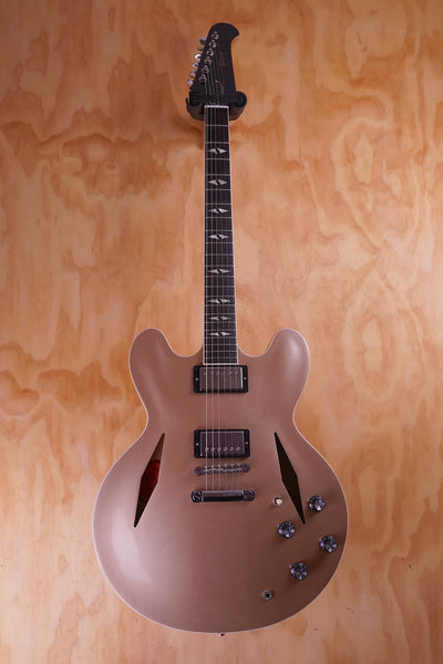 Gibson Dave Grohl DG-335 in Metallic Gold, Nearly New - Fair Deal Music