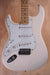 Fender Mexican Standard Stratocaster Left-Handed in Olympic White Electric Guitar, (Used) - Fair Deal Music
