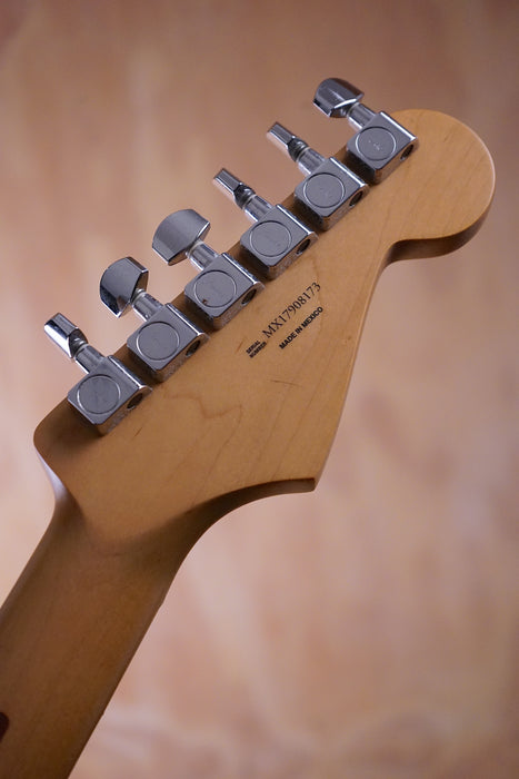 Fender Mexican Standard Stratocaster Left-Handed in Olympic White Electric Guitar, (Used) - Fair Deal Music