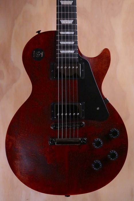 Gibson Les Paul Studio Modern in Wine Red Satin Electric Guitar, (Used) - Fair Deal Music