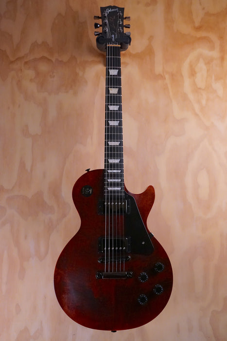 Gibson Les Paul Studio Modern in Wine Red Satin Electric Guitar, (Used) - Fair Deal Music
