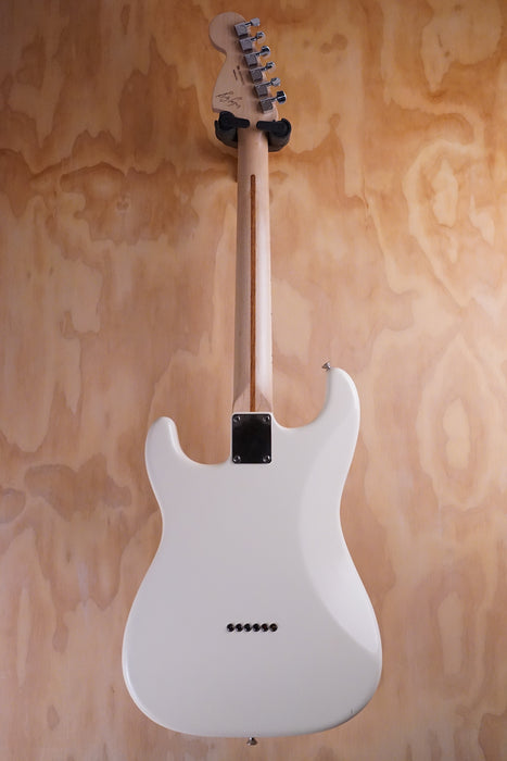 Fender Artist Series Billy Corgan Stratocaster in Olympic White Electric Guitar, (Used) - Fair Deal Music