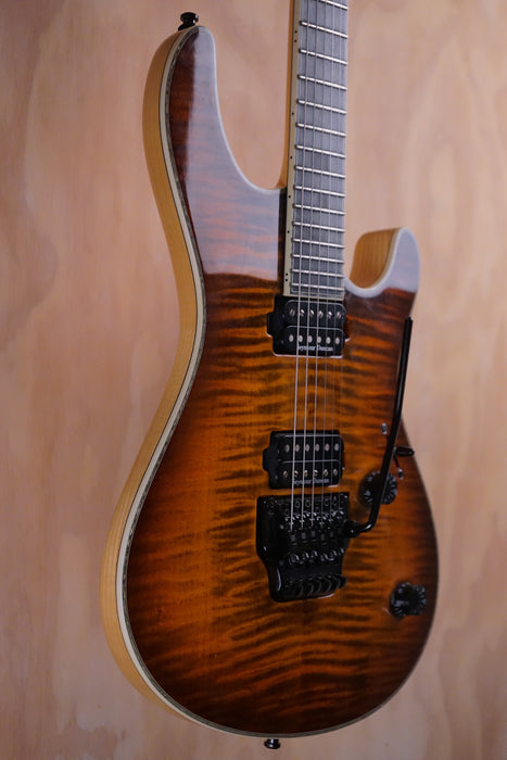 Mayones Regius Pro 6 in Trans Dirty Brown Burst Electric Guitar, (Used) - Fair Deal Music