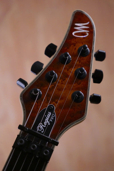 Mayones Regius Pro 6 in Trans Dirty Brown Burst Electric Guitar, (Used) - Fair Deal Music