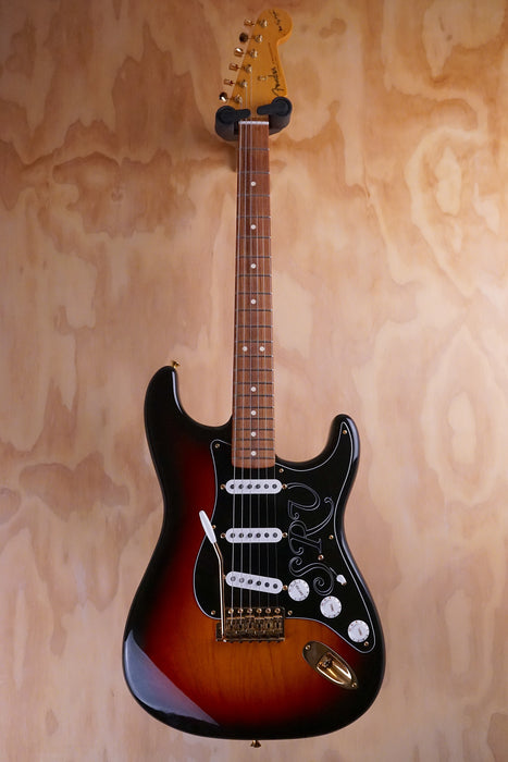 Fender Stevie Ray Vaughan Stratocaster in 3-Colour Sunburst Electric Guitar, (Used, Comm) - Fair Deal Music