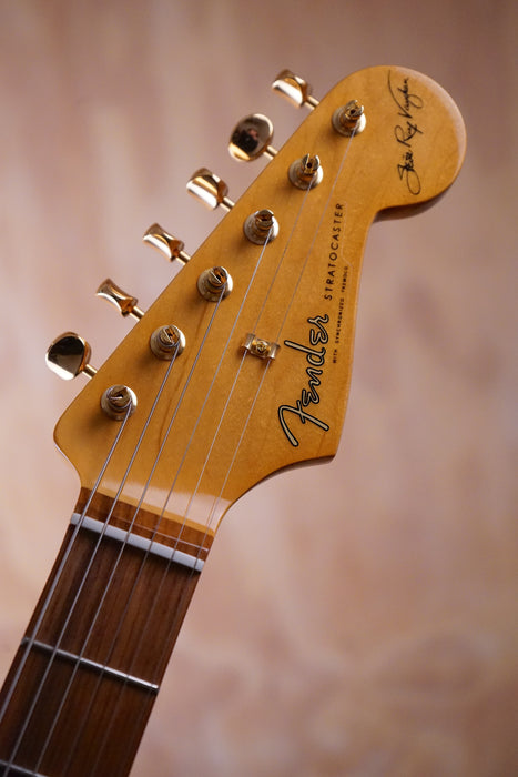 Fender Stevie Ray Vaughan Stratocaster in 3-Colour Sunburst Electric Guitar, (Used, Comm) - Fair Deal Music