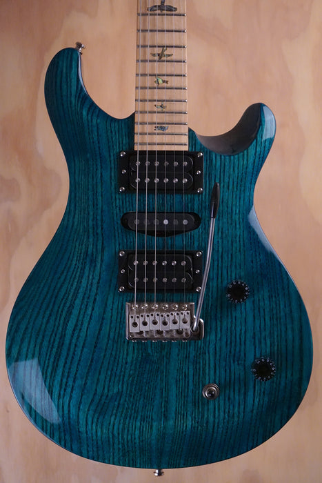 PRS SE Swamp Ash Special MN HSH in Iri Blue, (Used, Comm) - Fair Deal Music