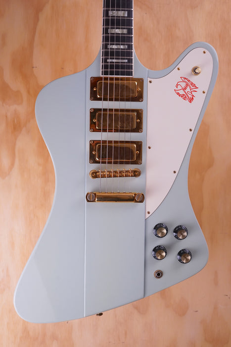Gibson Custom Shop Firebird VII Limited in Frost Blue, (Used, Comm) - Fair Deal Music