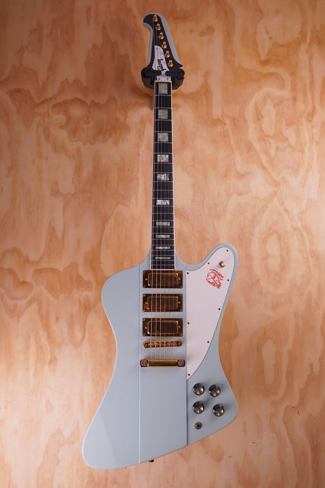 Gibson Custom Shop Firebird VII Limited in Frost Blue, (Used, Comm) - Fair Deal Music