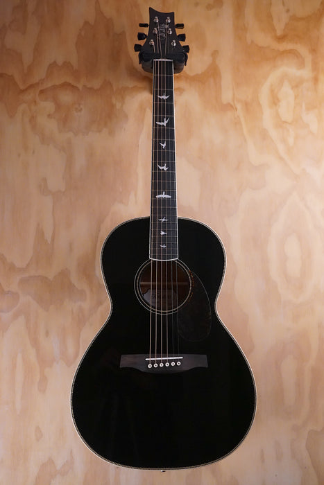Prs SE P20 Parlour Gloss Back Top With Black Dog Hair Back And Sides Electro Acoustic Guitar - Fair Deal Music
