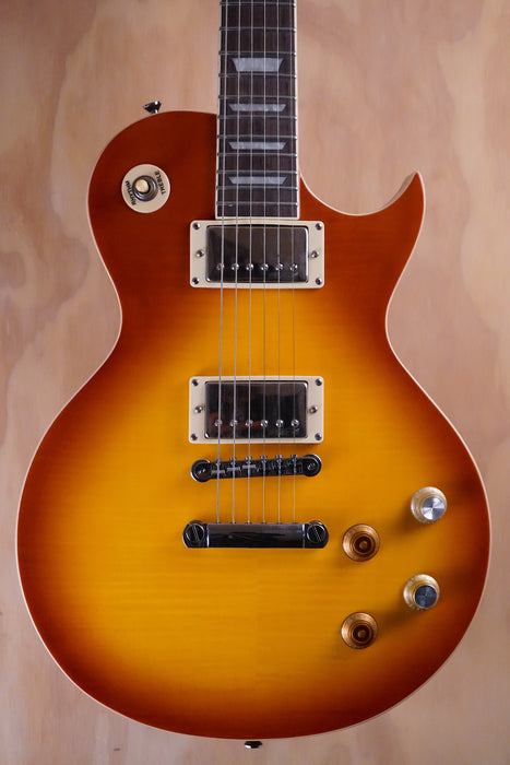 Vintage V100 ReIssued in Honeyburst Electric Guitar, (Used)