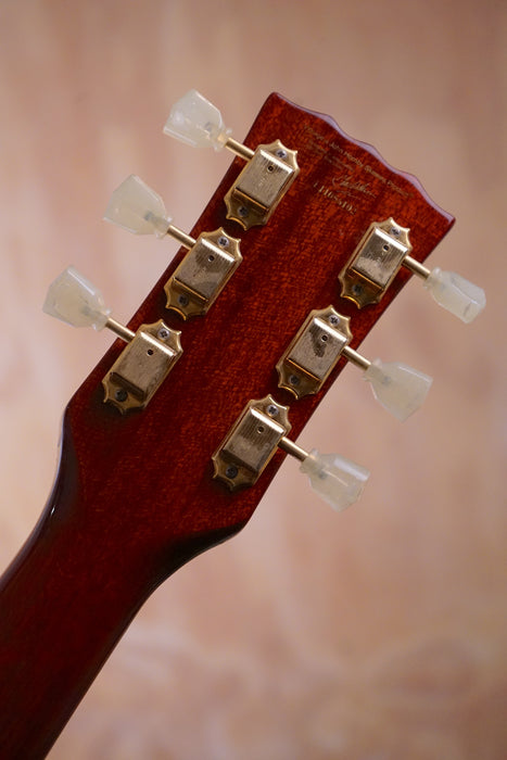 Vintage V100AFD ReIssued in Flamed Amber Electric Guitar, (Used)