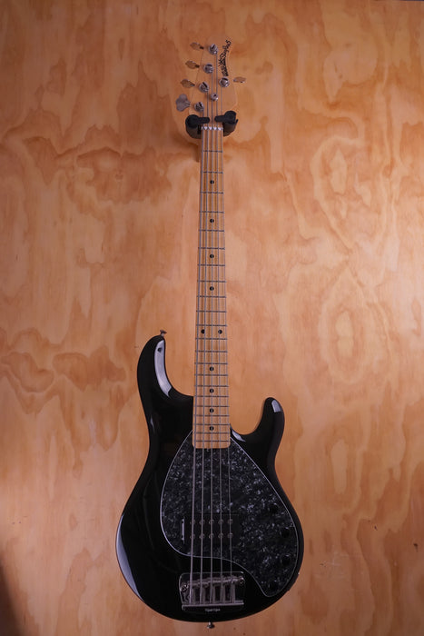 Ernie Ball Music Man StingRay 5 in Black, (Used) - Fair Deal Music