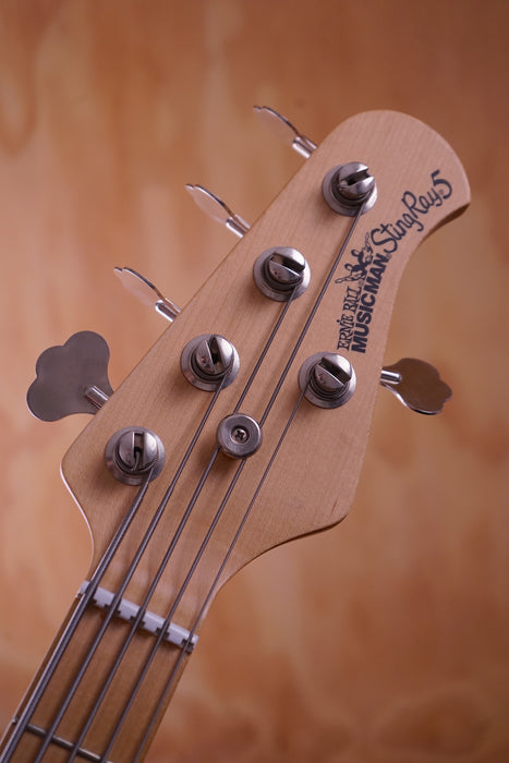 Ernie Ball Music Man StingRay 5 in Black, (Used) - Fair Deal Music