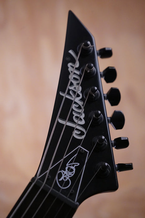 Jackson Christian Olde Wolbers Signature Dinky in Black Electric Guitar, (Used)