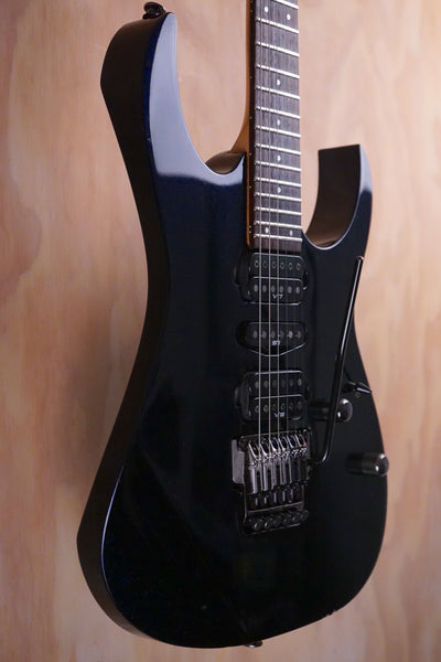 Ibanez RG1570 in Mirage Blue Electric Guitar, (Used, Comm) - Fair Deal Music