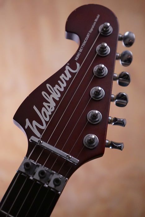 Washburn N4 PS White Electric Guitar, (Used) - Fair Deal Music
