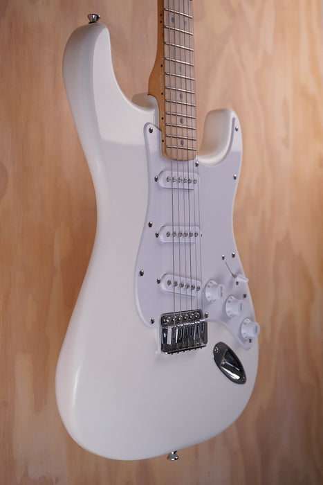 Squier Bullet Stratocaster in white Electric Guitar, (Used) - Fair Deal Music