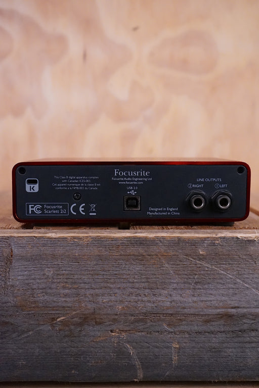 Focusrite Scarlett 2i2 1st Generation Audio Interface, (Used) - Fair Deal Music