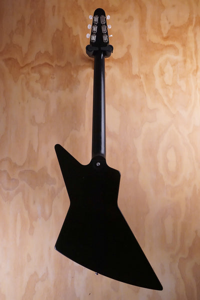 Gibson Melody Maker Explorer in black Electric Guitar, (Used) - Fair Deal Music