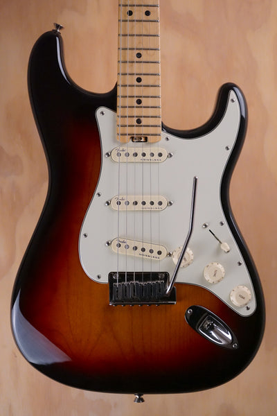Fender American Elite Stratocaster in 3-Colour Sunburst Electric Guitar, (Used) - Fair Deal Music