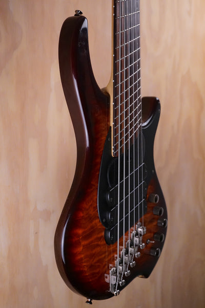 Dingwall Combustion 6 in Vintage Burst Bass Guitar, (Used) - Fair Deal Music