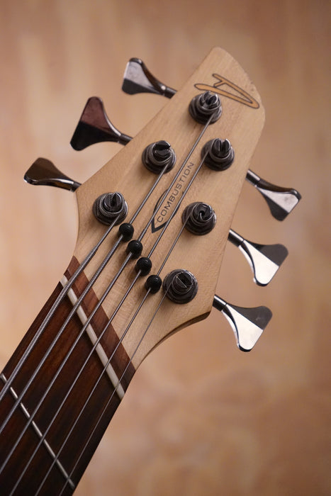 Dingwall Combustion 6 in Vintage Burst Bass Guitar, (Used) - Fair Deal Music