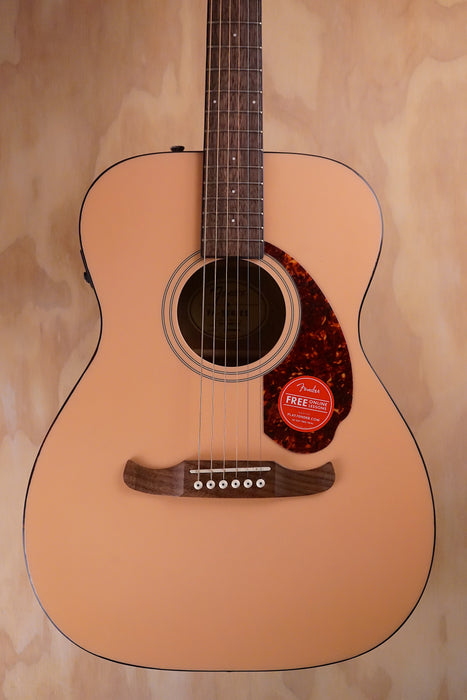 Fender FA-230E Concert Acoustic Guitar, Shell Pink, (Damaged) - Fair Deal Music