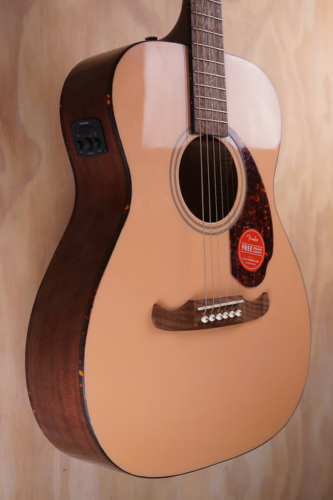 Fender FA-230E Concert Acoustic Guitar, Shell Pink, (Damaged) - Fair Deal Music