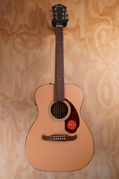 Fender FA-230E Concert Acoustic Guitar, Shell Pink, (Damaged) - Fair Deal Music