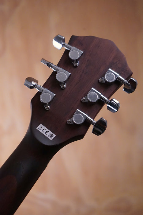 Fender FA-230E Concert Acoustic Guitar, Shell Pink, (Damaged) - Fair Deal Music