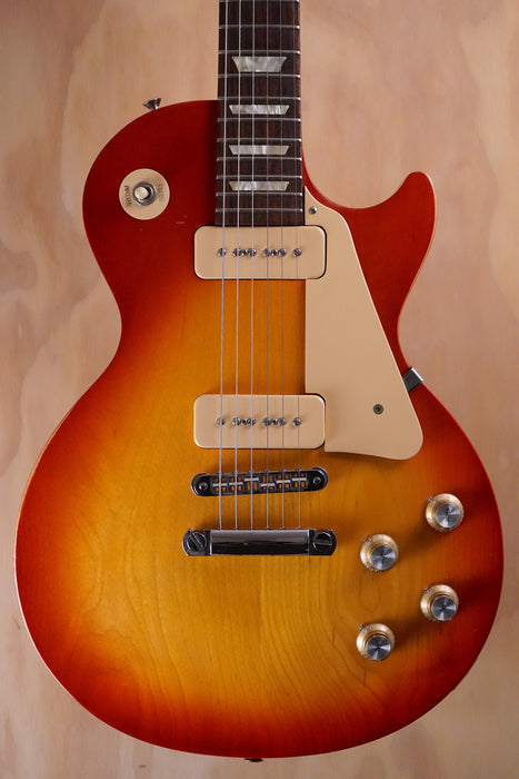 Gibson Limited Edition Les Paul '60s Studio Tribute P90 Worn Cherry Burst Electric Guitar, (Used) - Fair Deal Music