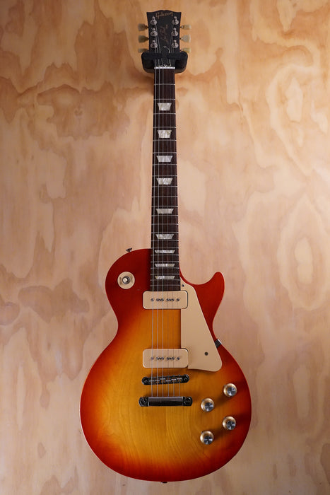 Gibson Limited Edition Les Paul '60s Studio Tribute P90 Worn Cherry Burst Electric Guitar, (Used) - Fair Deal Music