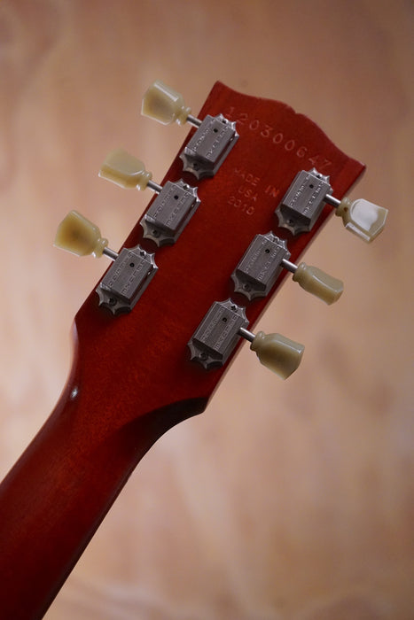 Gibson Limited Edition Les Paul '60s Studio Tribute P90 Worn Cherry Burst Electric Guitar, (Used) - Fair Deal Music