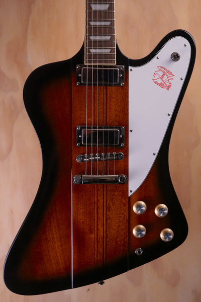 Epiphone Inspired by Gibson Firebird Vintage Sunburst Electric Guitar, (Nearly, New) - Fair Deal Music