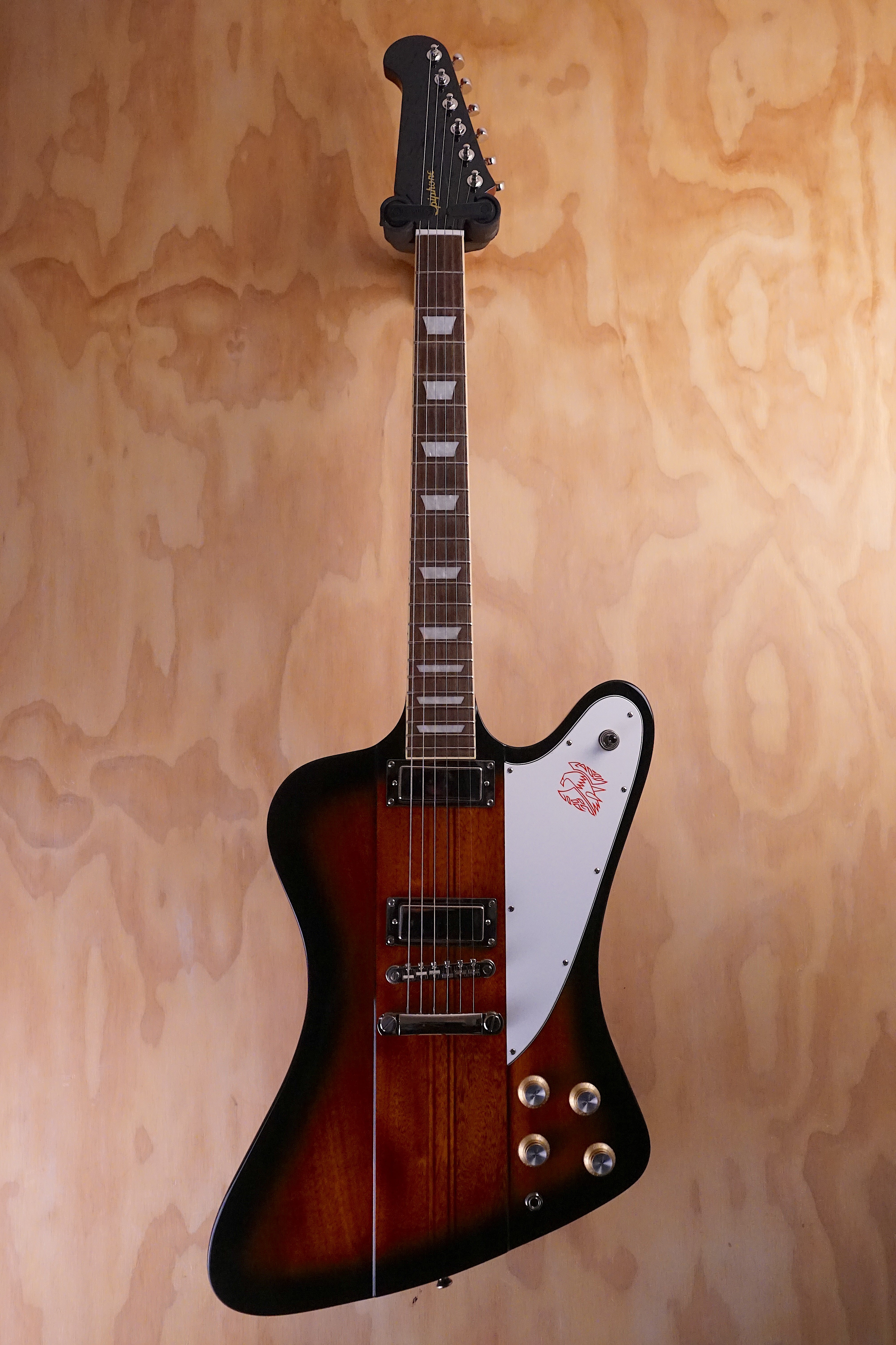 Epiphone Inspired by Gibson Firebird Vintage Sunburst Electric Guitar, (Nearly, New) - Fair Deal Music