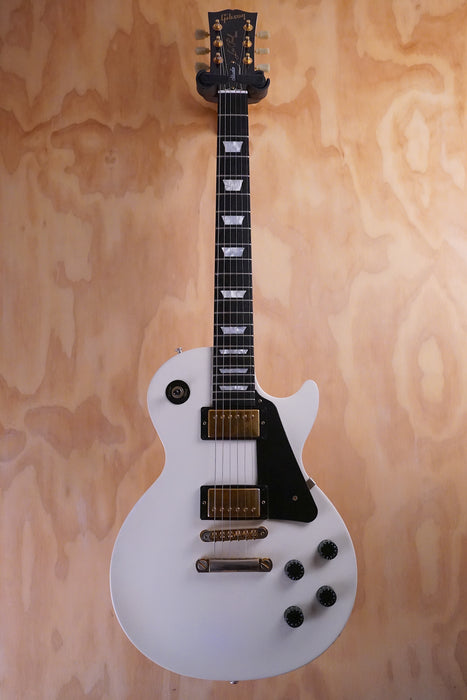 Gibson Les Paul Studio Alpine White Electric Guitar, (Used) - Fair Deal Music