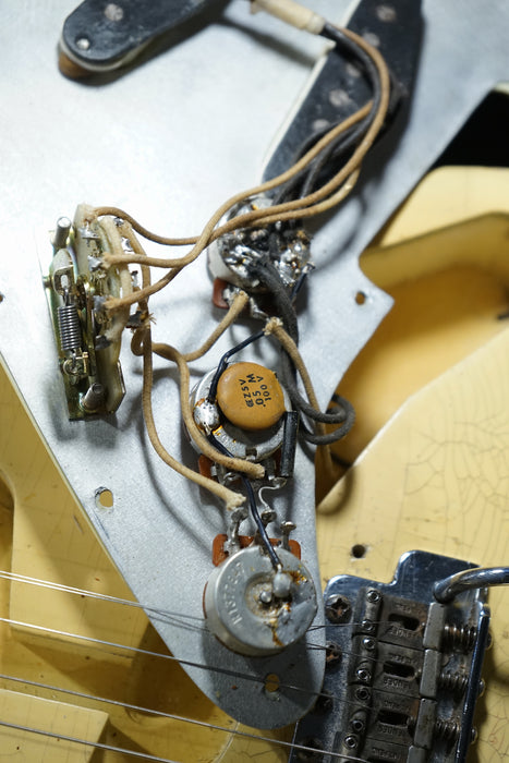 1962 Fender Stratocaster in Olympic White, (Used, Comm) - Fair Deal Music