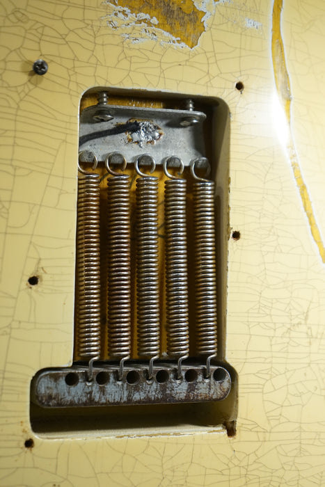 1962 Fender Stratocaster in Olympic White, (Used, Comm) - Fair Deal Music