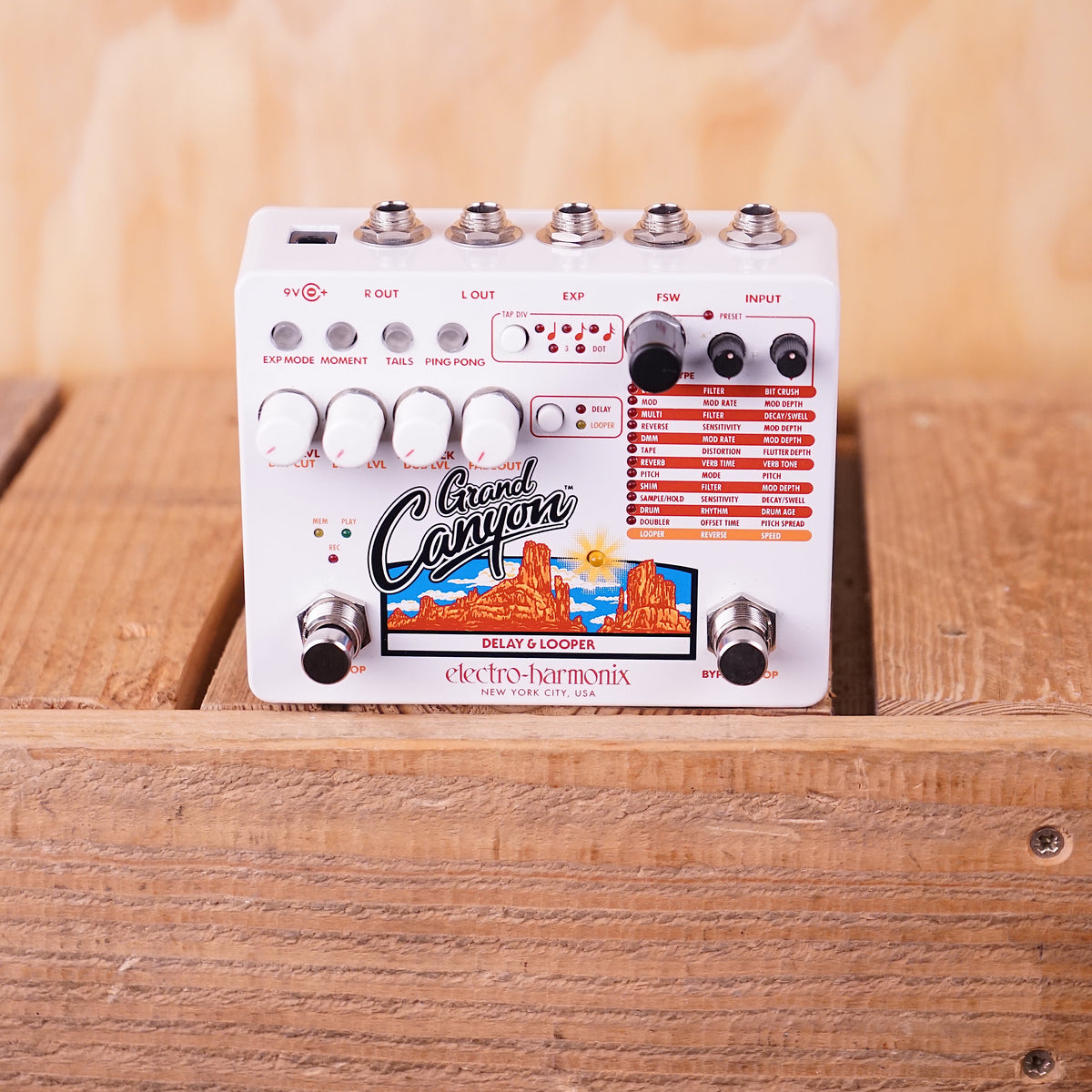 Electro-Harmonix Grand Canyon Delay Looper, (Used) — Fair Deal Music