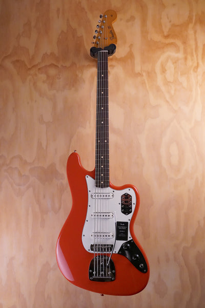 Fender Vintera II '60s Bass VI Rosewood Fingerboard Fiesta Red Electric Bass Guitar, (Open Box) - Fair Deal Music